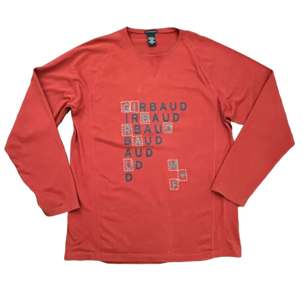 Marithe Francois Girbaud‎ Y2K Mens T-Shirt 3XL Red Hip Hop 90s Streetwear Urban - Picture 2 of 9